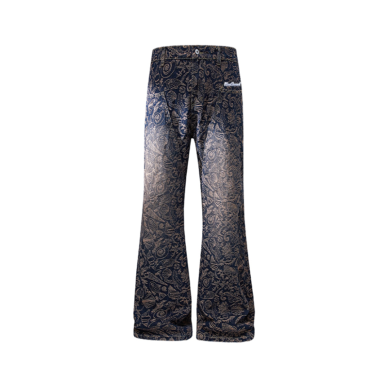 

VanCamel Джинсы мужские синие умеренно расклешенные