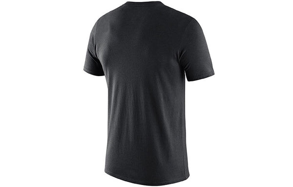 Футболка nba dri fit спереди с коротким рукавом и логотипом Nike, черный — фото 2