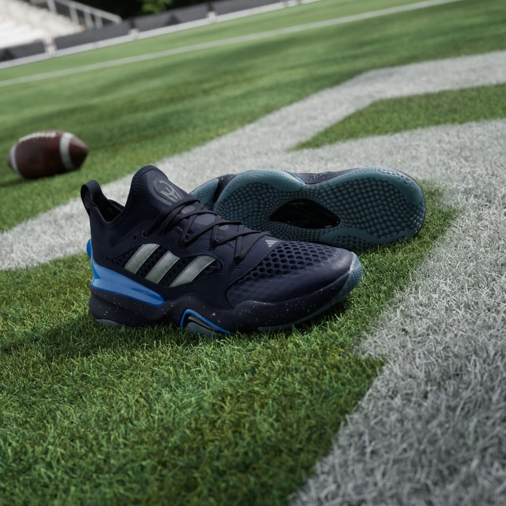Кроссовки Adidas Mahomes 2 Impact FLX Hometown Love Turf Training Shoes, цвет Team Navy Blue 2/Bright Royal/Team Navy Blue 2 — фото 4