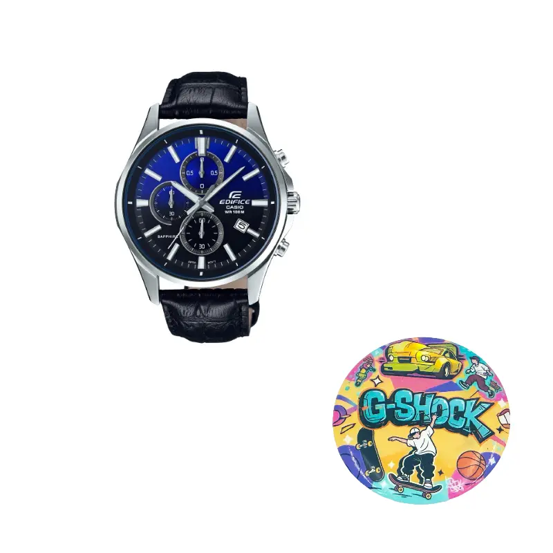 

CASIO Часы Men EDIFICE Blue Watch, Royal Blue Outer