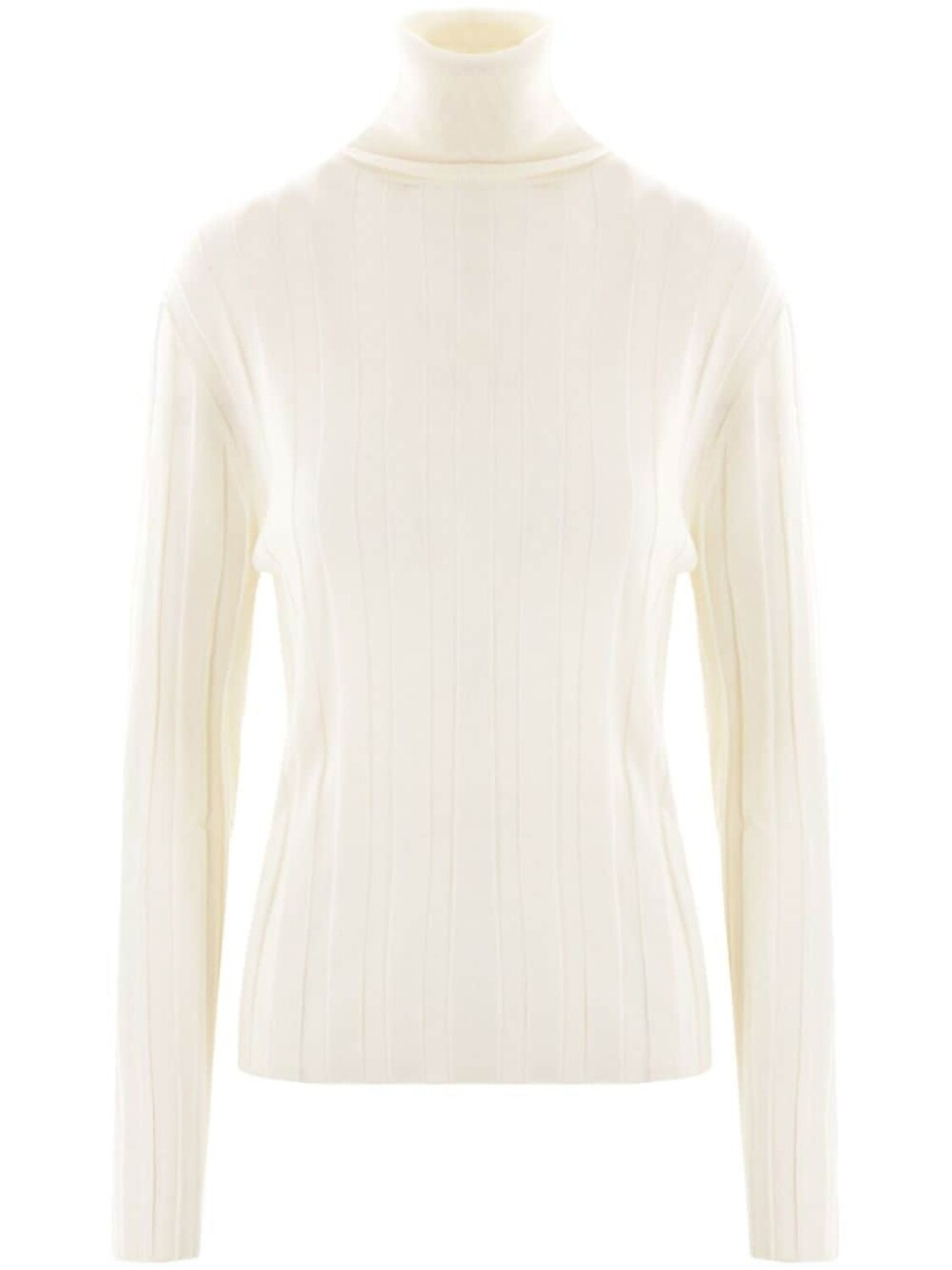 

Allude джемпер с ребристой вязкой, белый
