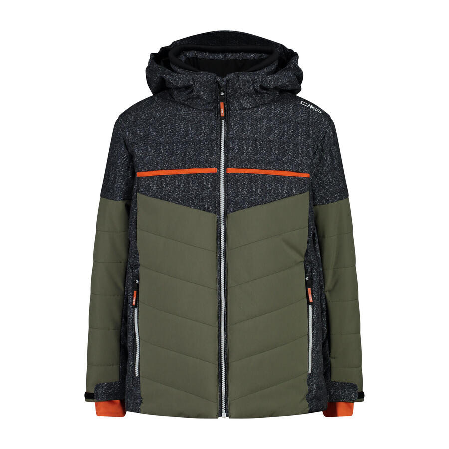 

Детская горнолыжная куртка CMP для мальчиков с капюшоном на кнопках 33W0084