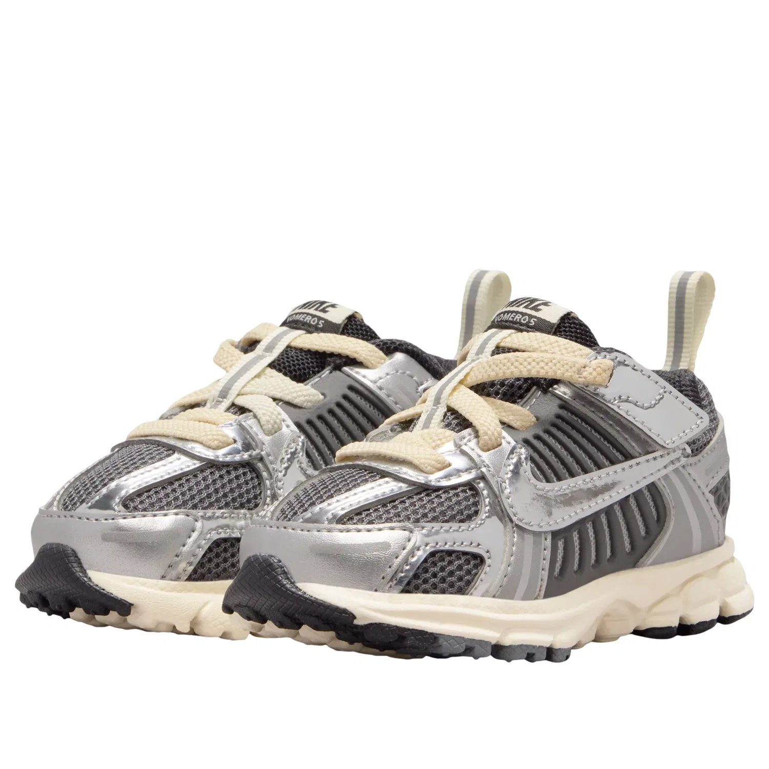 Кроссовки Nike Air Zoom Vomero 5 'Iron Grey Coconut Milk Chrome' IM9466-002, серый — фото 3