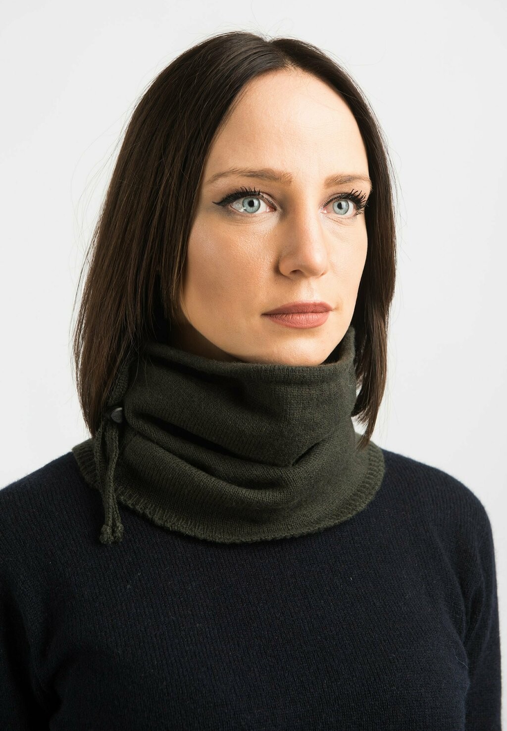 

Снуд Dalle Piane Cashmere, хаки