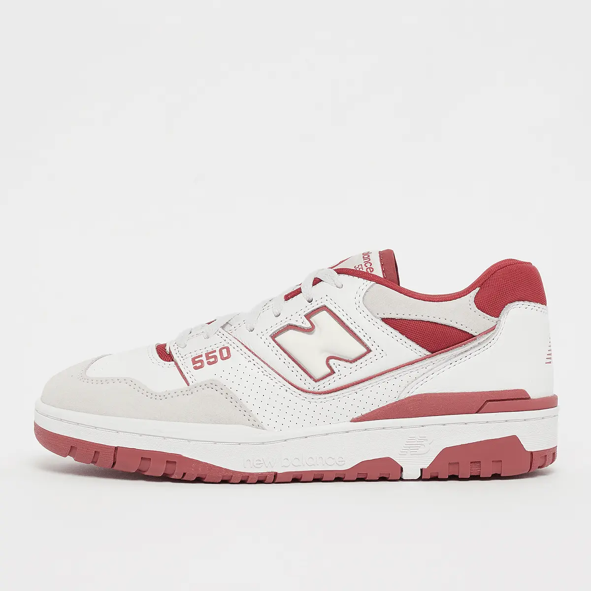 

Кроссовки New Balance 550, белый/красный