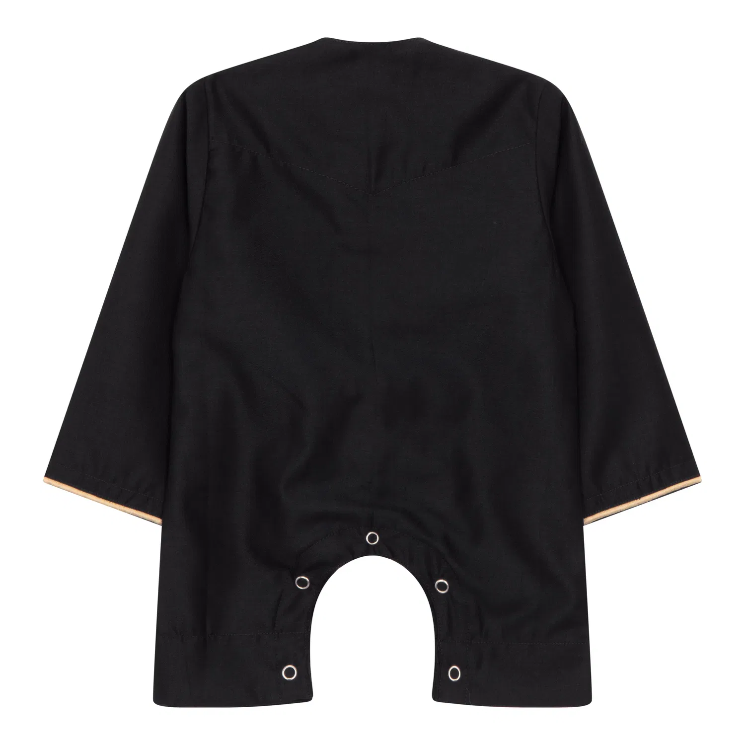 Arabic Thobes Комбинезон для маленьких мальчиков Omani Eid Black Thobe Saudi Emirati Jubba Robe Romper — фото 3