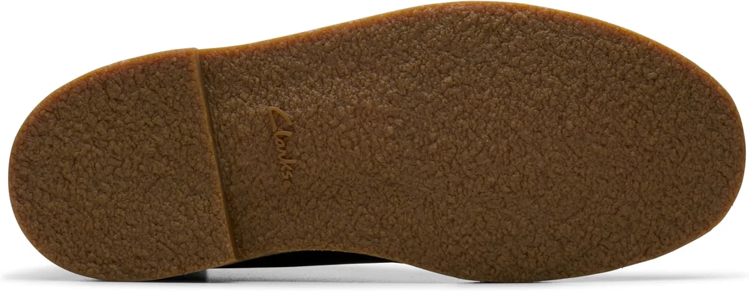 Чукка Clarks, черная кожа — фото 4