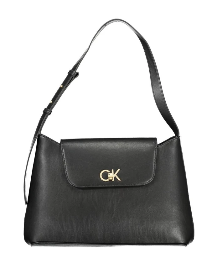 

Сумка через плечо с внутренним карманом Calvin Klein, черный