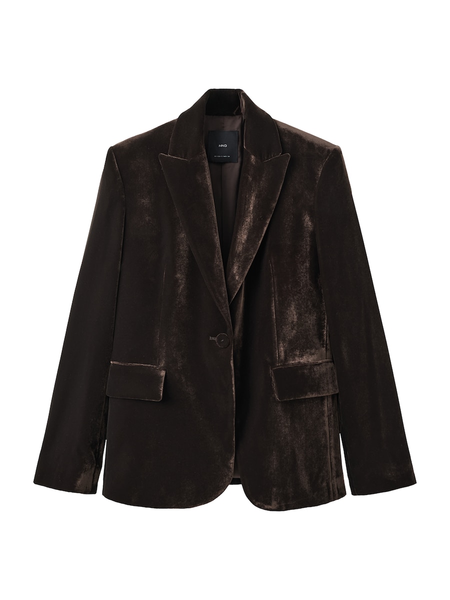 

Блейзер MANGO COMBI, темно-коричневый