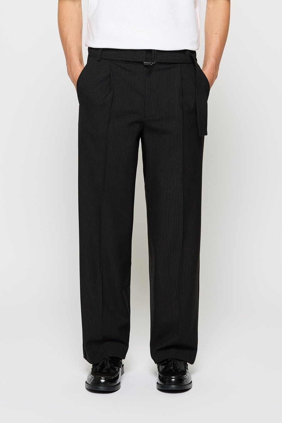 

Брюки EIGHTYFIVE BELTED TAILORED UNISEX, Black