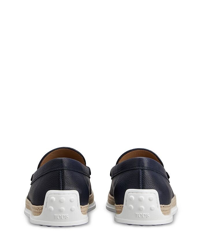 Новые мужские лоферы для водителей Tod's Gommini, синий — фото 3