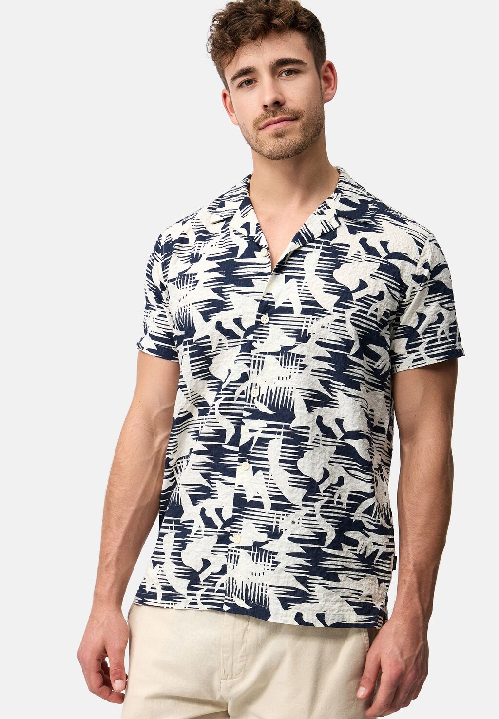 

Рубашка INDICODE JEANS, темно-синий