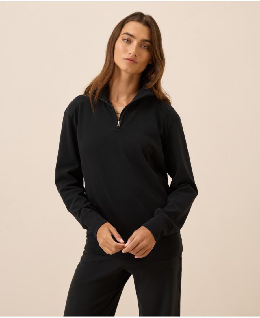 

Мужская дорожная футболка Roam из органического хлопка с застежкой-молнией до четверти длины Pact, Black, Черный, Мужская дорожная футболка Roam из органического хлопка с застежкой-молнией до четверти длины Pact, Black