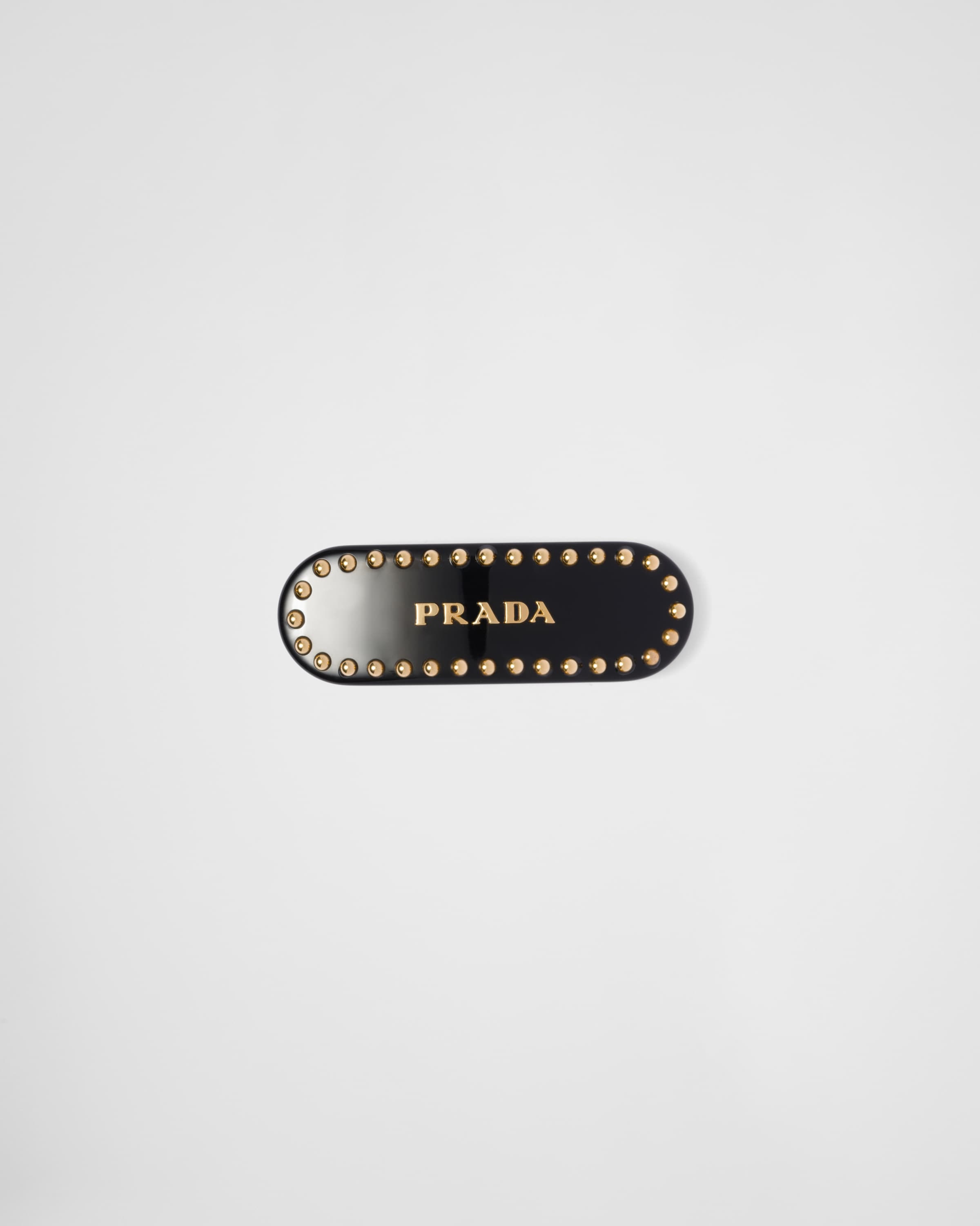 

Зажим для волос Plex Prada, черный