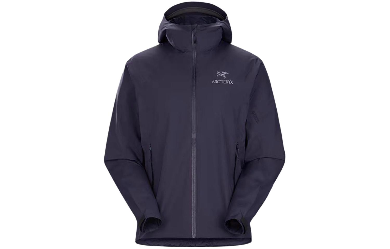 

KADIN Куртка мужская с капюшоном Moderate Soft Shell Arcteryx, черный sapphire/черный sapphire