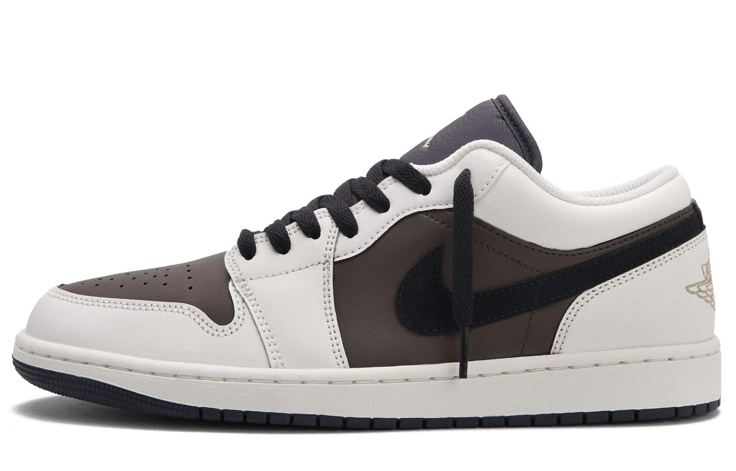 

Jordan Кроссовки Air 1 Kelorie Low Top мужские, черные, белые, коричневые