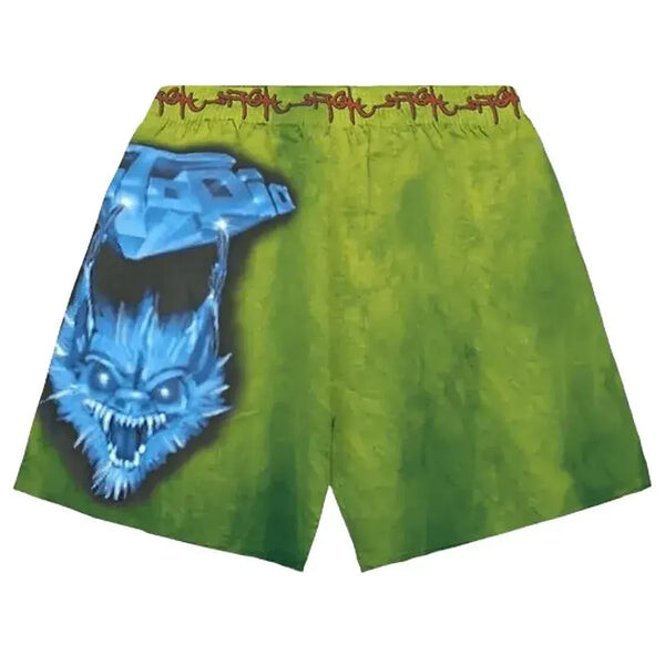 

Шорты cactus jack utopia hyena shorts 'green' Travis Scott, зеленый