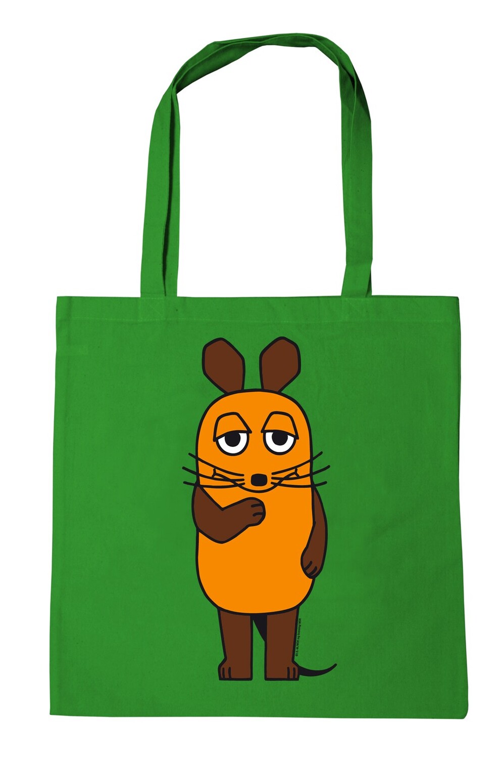 

Сумка-шоппер Logoshirt Die Sendung mit der Maus, зеленый