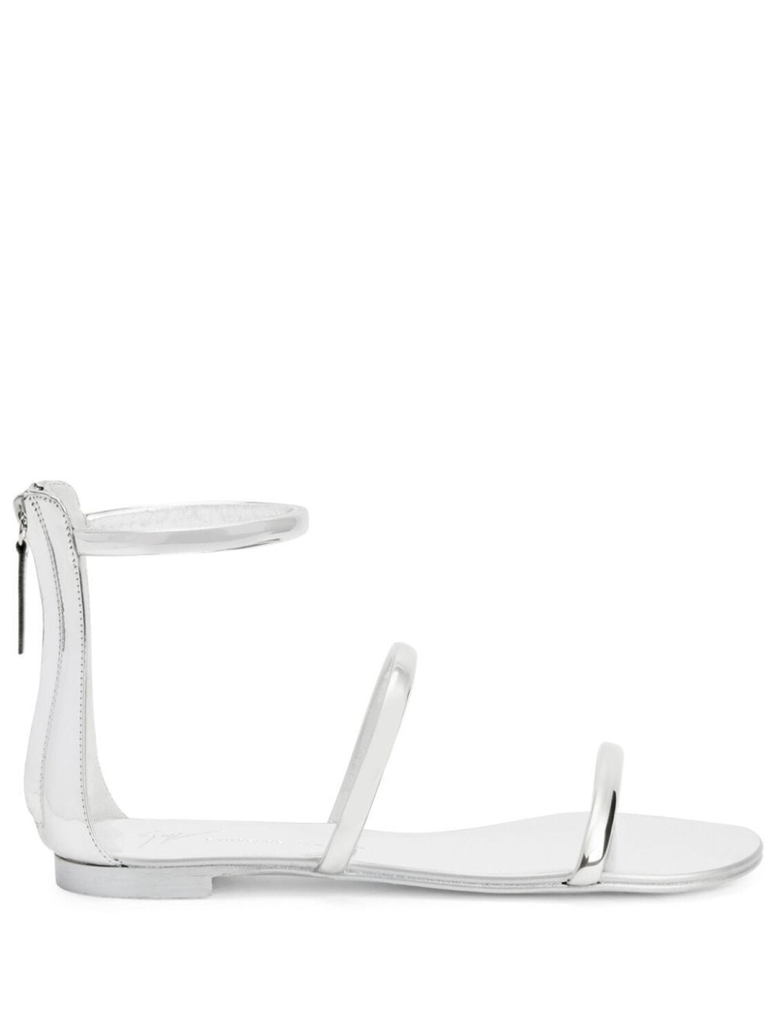 

Giuseppe Zanotti сандалии Harmony с ремешками, серебристый