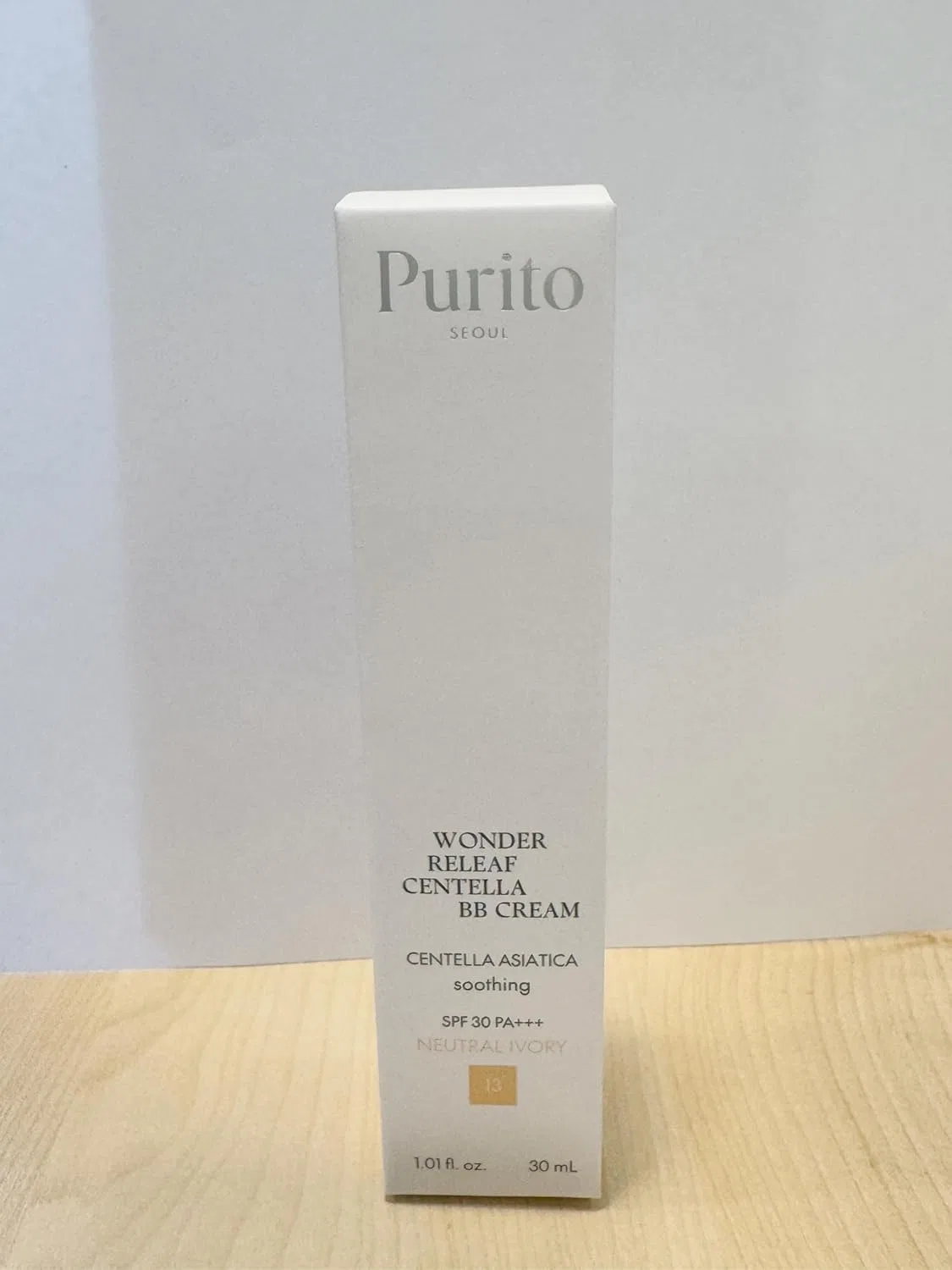 BB-крем PURITO Wonder Releaf Centella #13 Neutral Ivory Purito, #13 Neutral Ivory — фото 2