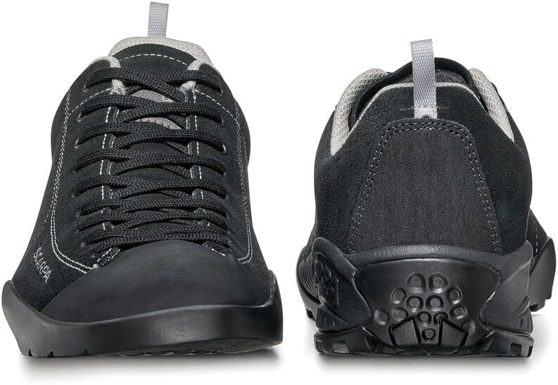 Мужские легкие походные кожаные кроссовки SCARPA Mojito, черный — фото 4
