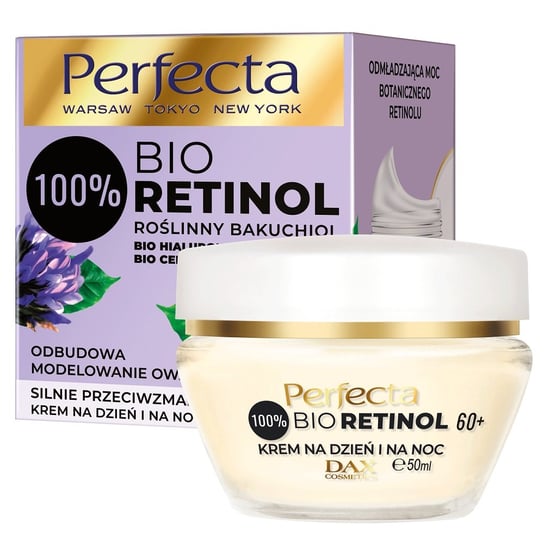 

Дневной и ночной крем против морщин 60+, 50 мл Perfecta Bio Retinol