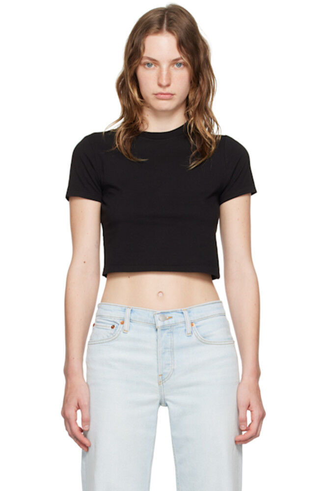 

Черная футболка Hanes Edition Micro Re/Done