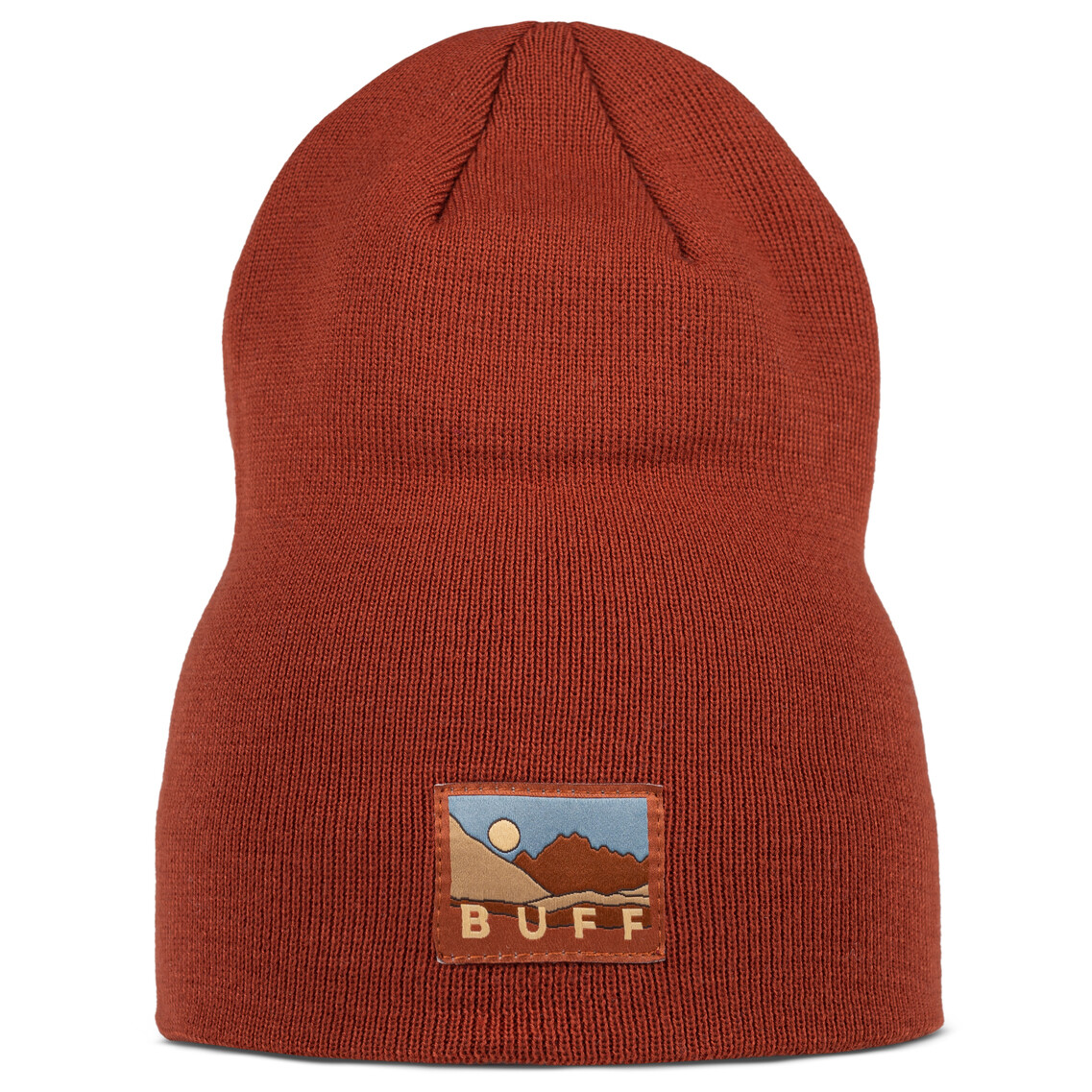 

Шапка Buff Knitted Beanie Lilon Long, цвет Cinnamon Brown