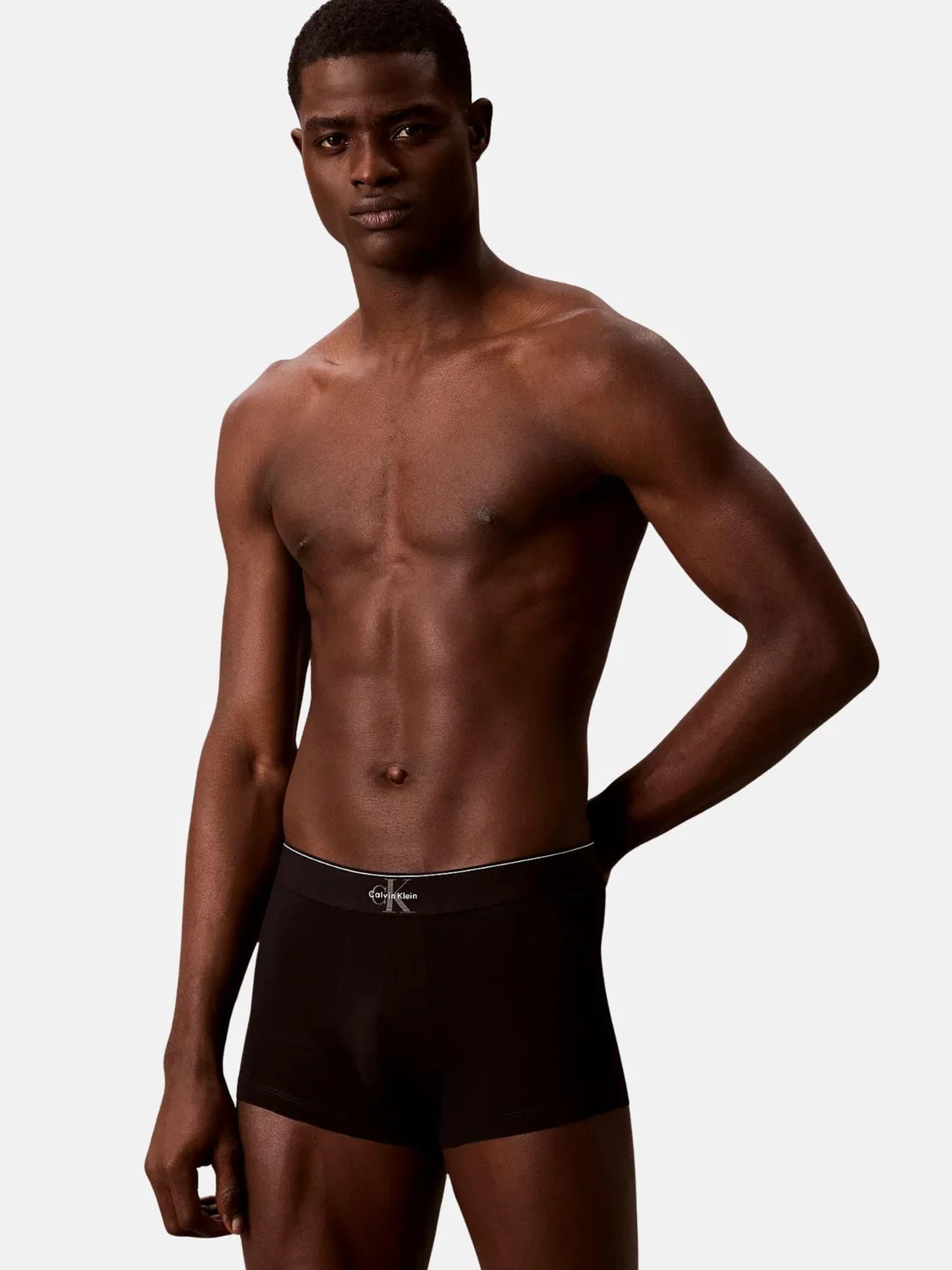 Боксерские шорты Calvin Klein TRUNK 3PK черного цвета — фото 2