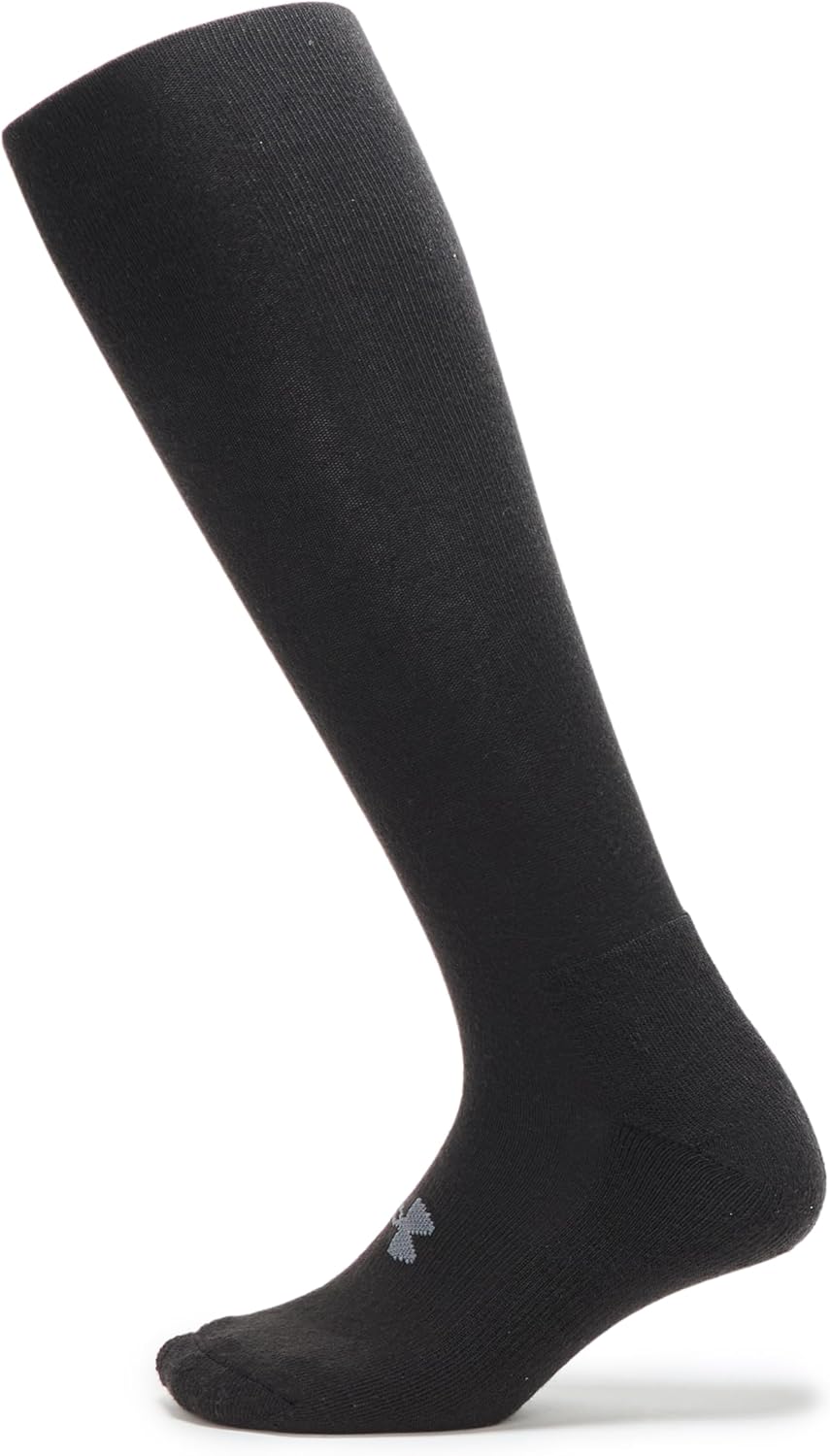 

Under Armour мужские тактические носки Over The Calf, (002) Black/Black/Castlerock