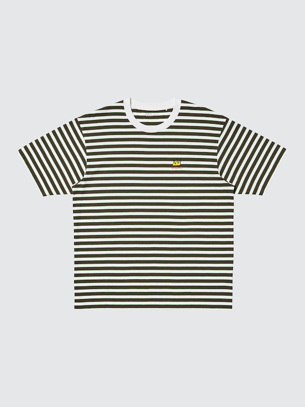 Футболка UT NY Pop Art (Jean-Michel Basquiat) Uniqlo, 57 olive — фото 4