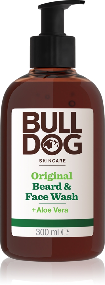 

Оригинальный очищающий гель для мытья бороды и лица для мужчин Bulldog, „du viename“ 300 мл
