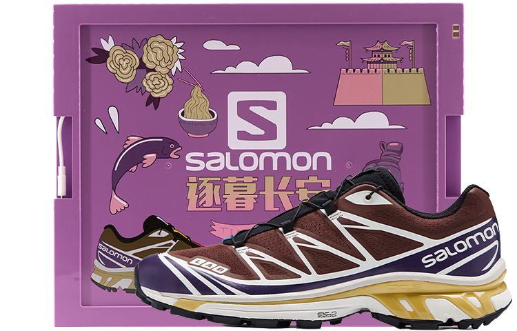 

Кроссовки Salomon XT-6 Outdoor Performance Unisex, темно-красный/белый, Красный;фиолетовый, Кроссовки Salomon XT-6 Outdoor Performance Unisex, темно-красный/белый