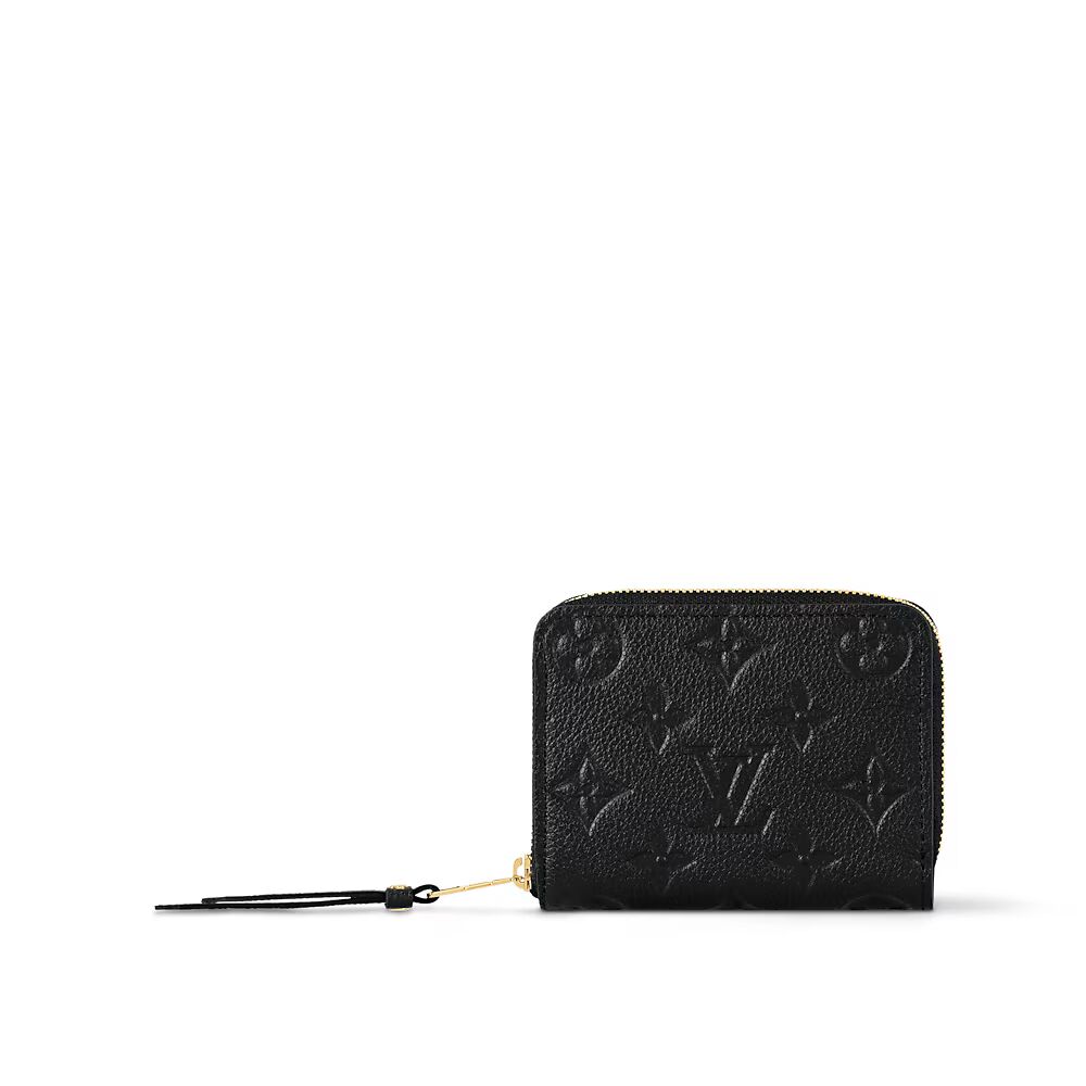 

Кошелек для монет Zippy Louis Vuitton, черный