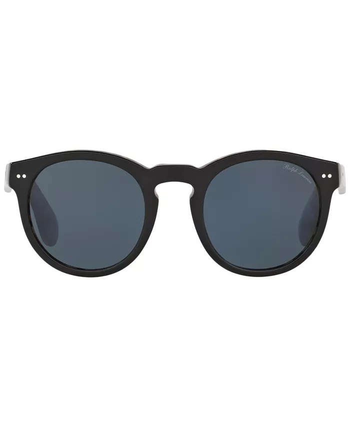 

Женские солнцезащитные очки, RL8146P49-X 49 Ralph Lauren, черный