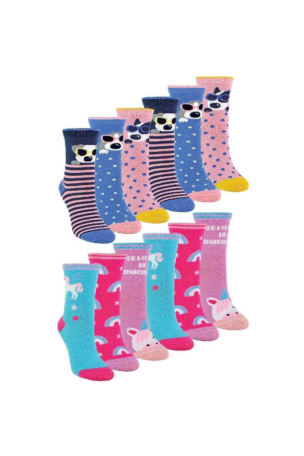 

12 пар новых бамбуковых спортивных низких носков с забавным дизайном Sock Snob, розовый