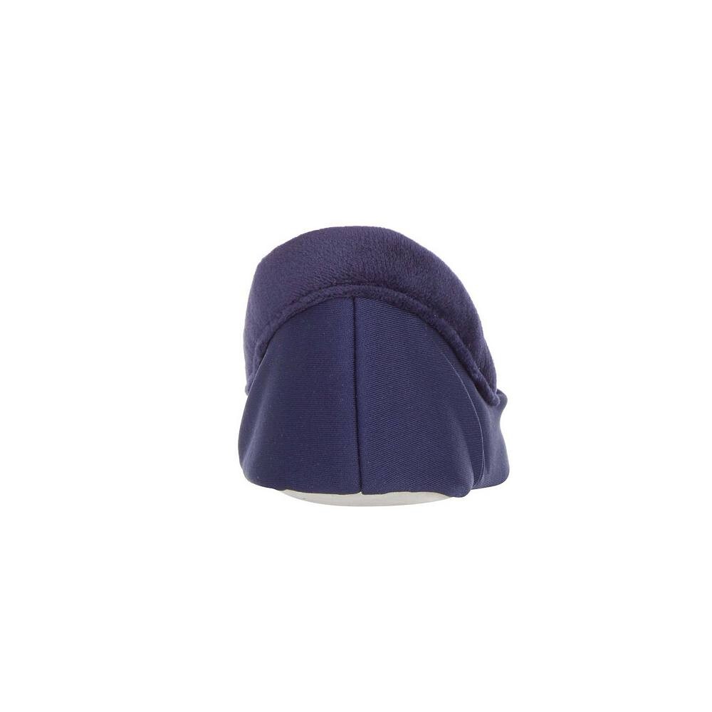 isotoner Женские велюровые мокасины Ivy Ivy Isotoner, цвет Navy Blue — фото 3