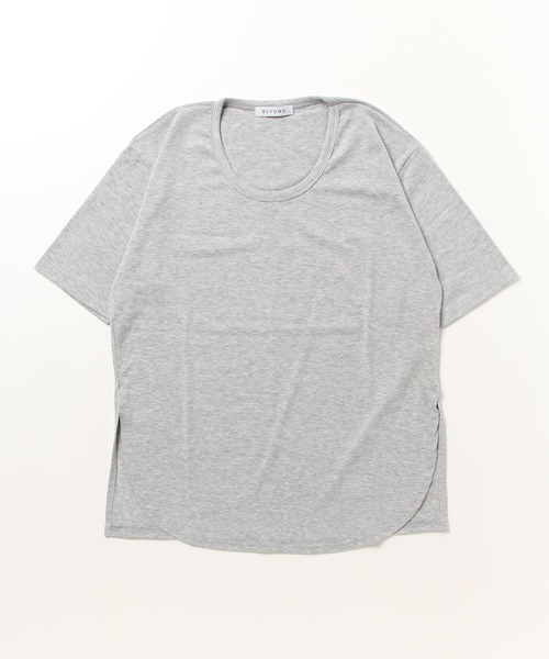 

Футболка базовая свободного кроя IINNO, серый