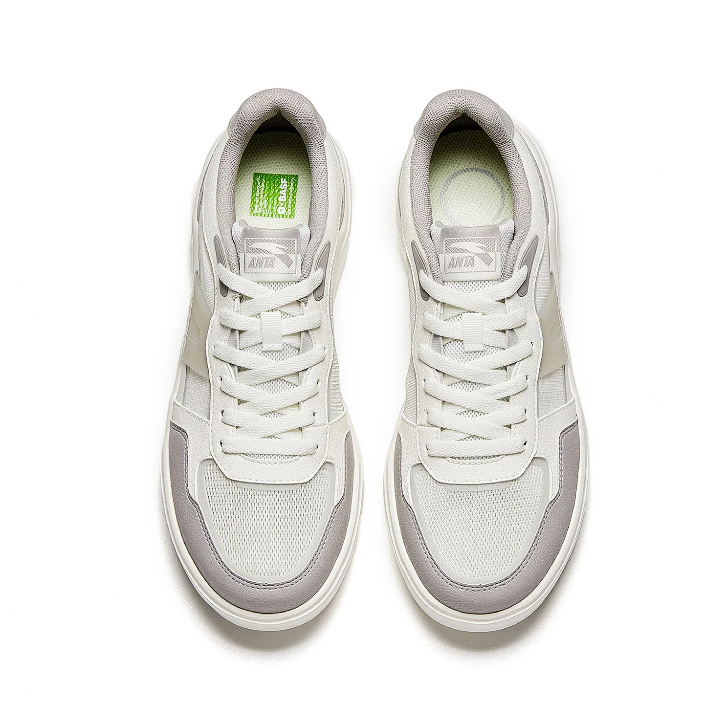 Кроссовки для скейтбординга ANTA Ivory White/Durable Gray/Cumulus Gray — фото 4