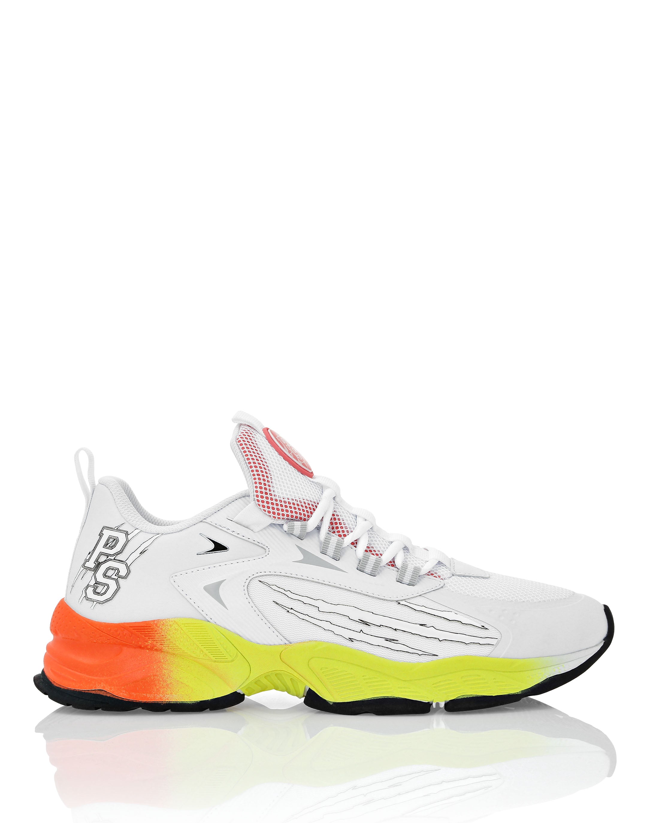 

Лоу-топ кроссовки PLEIN SPORT, белый/красный