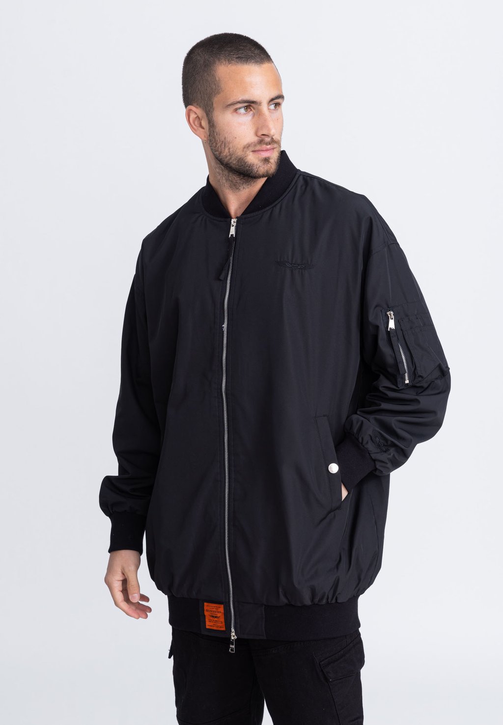 

Куртка-бомбер UNISEX - Short coat Bombers, черный