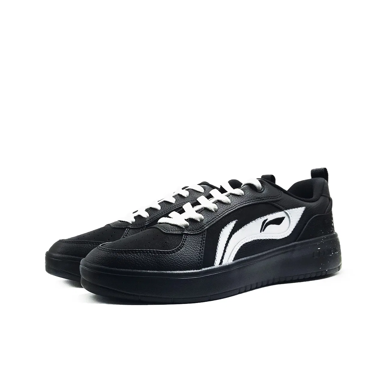 Кроссовки скейтбордические Li-Ning Black White — фото 4