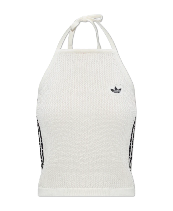 

Топ с открытыми плечами Adidas Originals, белый