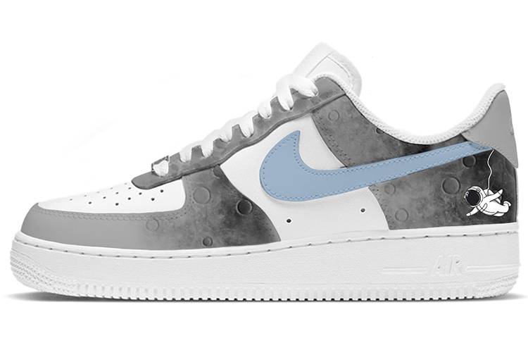 

Кроссовки Nike Air Force 1 Skateboard Shoes Unisex Low-Top Gray Blue