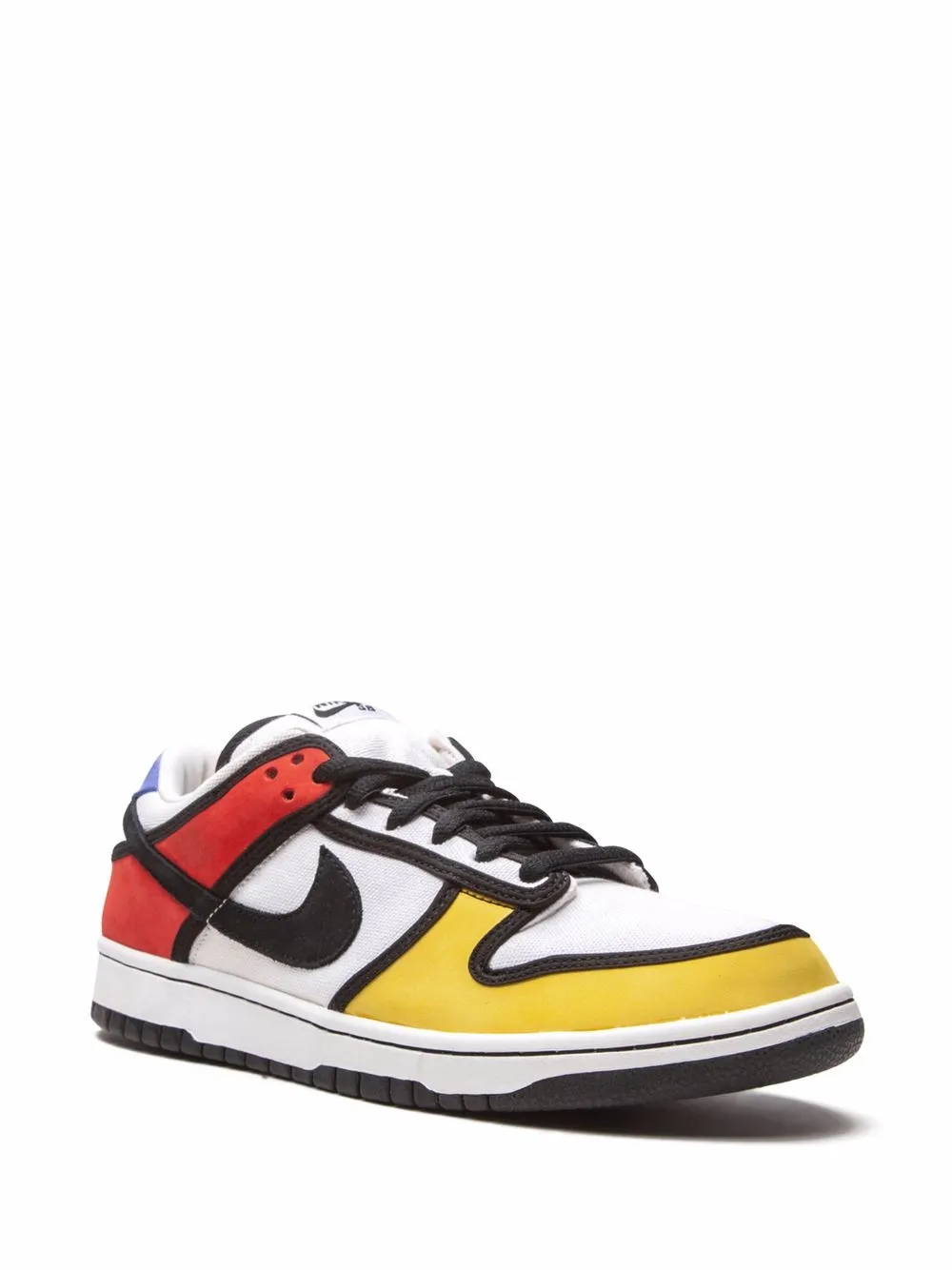 Кроссовки Dunk Low Pro SB Piet Mondrian Nike, белый — фото 2