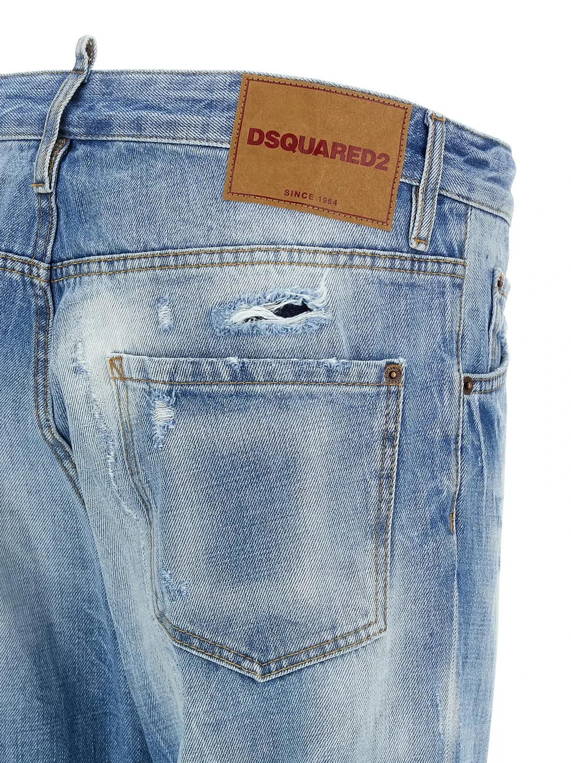 Джинсы «Тэдди» DSQUARED2, синий — фото 4