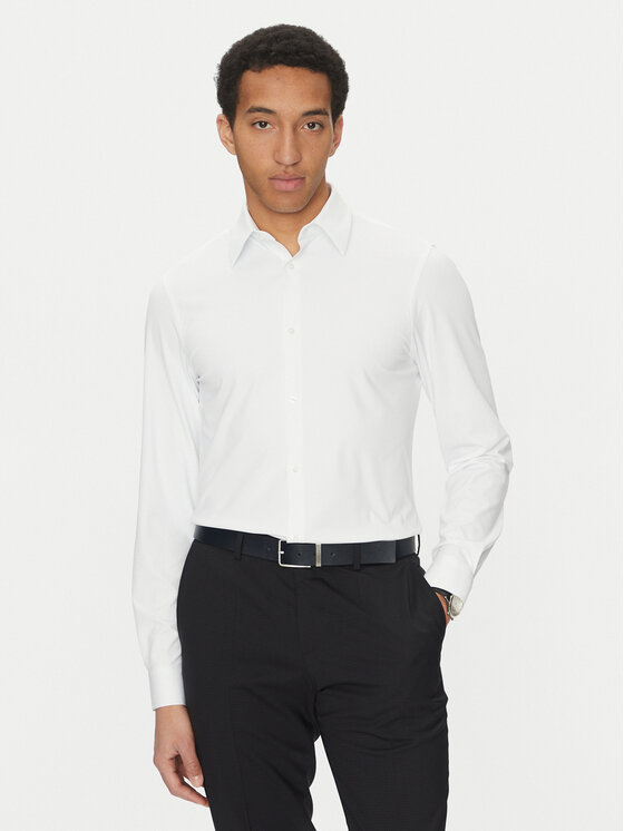 

Рубашка обычного кроя 5GHH19 6242A Marciano Guess, белый