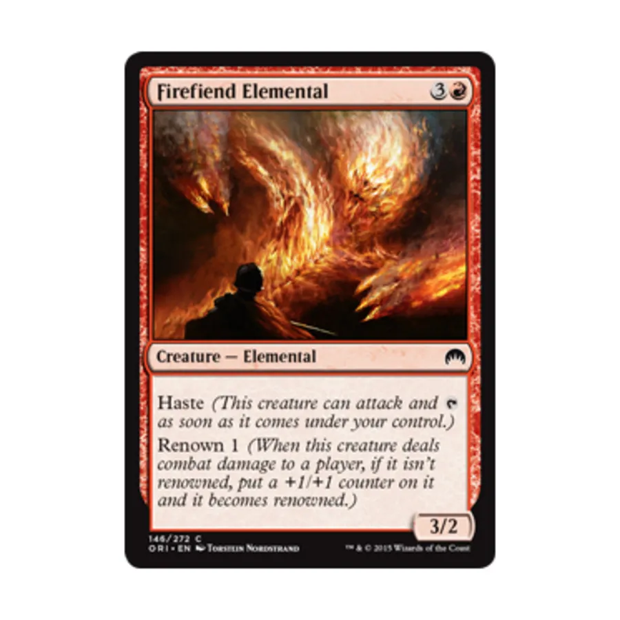 

CCG Огненный элементаль (С), MTG - Magic Origins