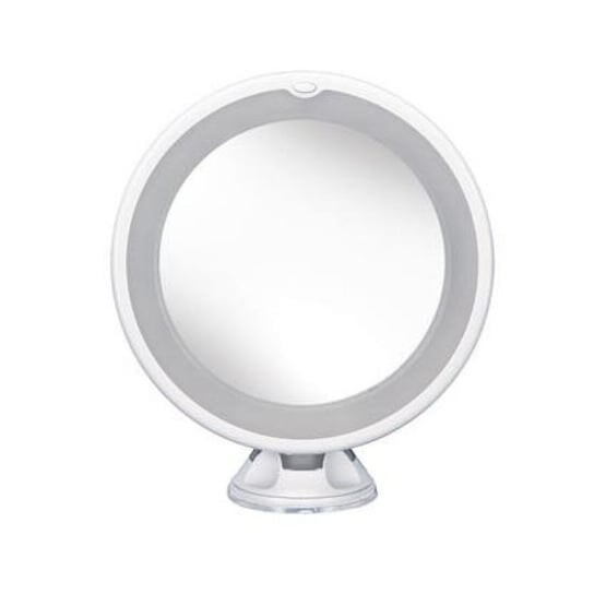 Косметическое зеркало Kleine Wolke Flexy Light, белое, 17,5 см , белый — фото 2