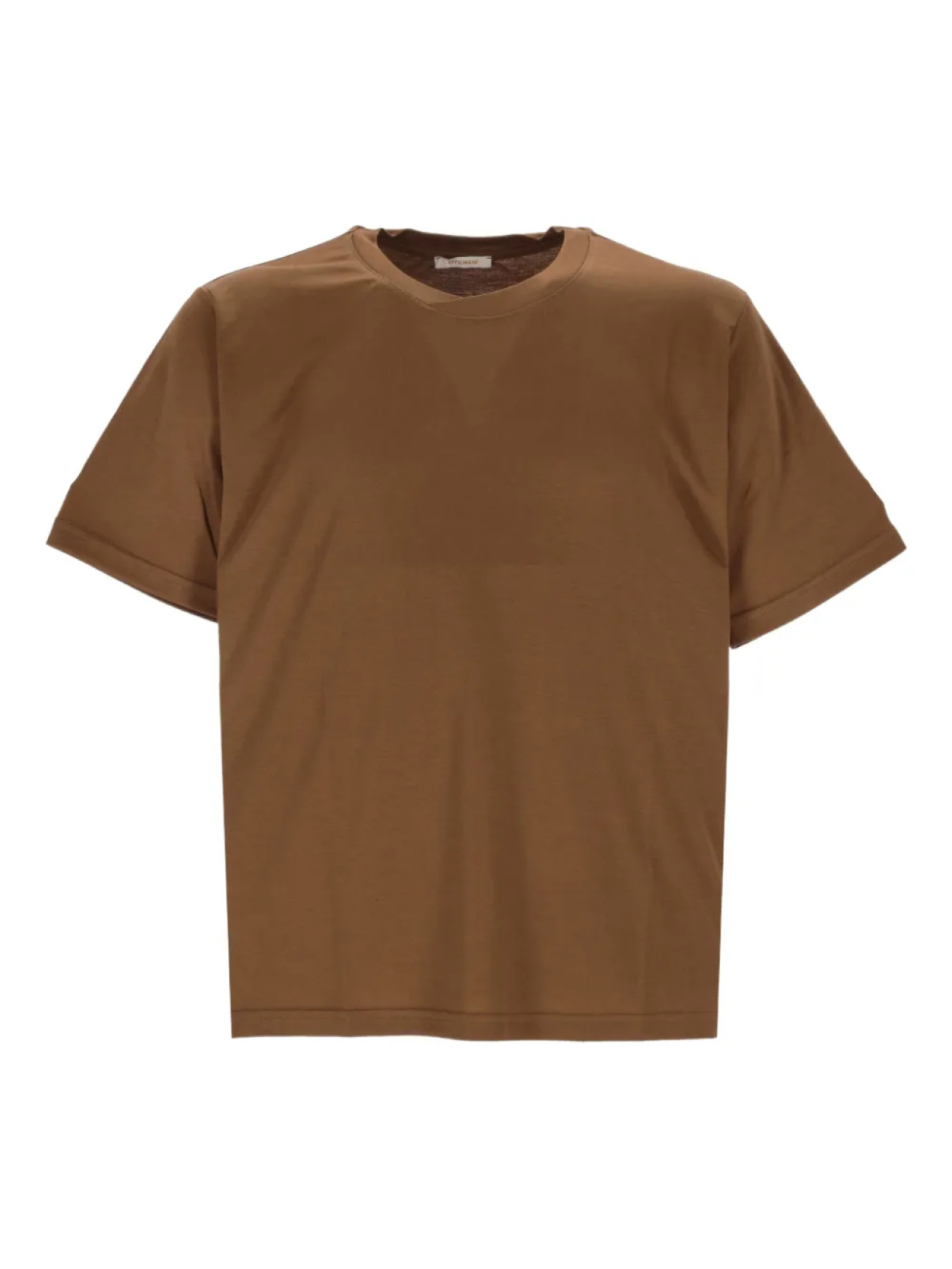 

OFFICINA 36 crew-neck футболка, коричневый